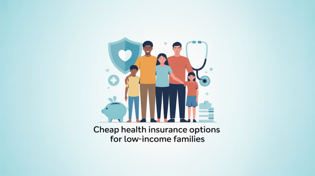 Cheap Health Insurance Options for Low-Income Families