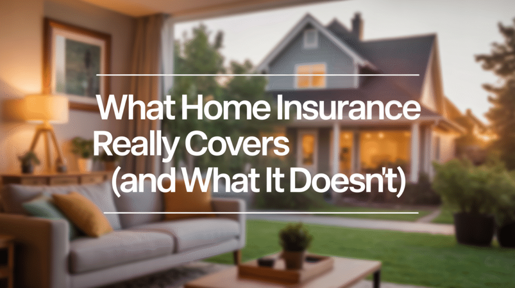 What Home Insurance Really Covers (And What It Doesn’t) What Home Insurance Really Covers