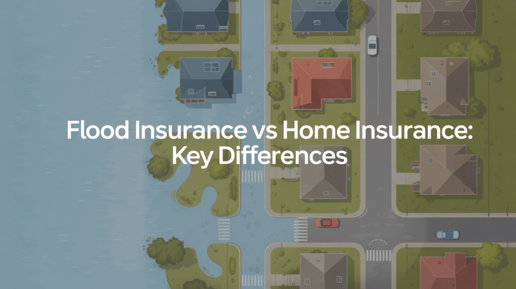 Flood Insurance vs Home Insurance: Key Differences